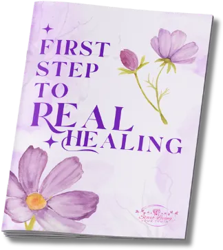 Book cover: First Step to Real Healing